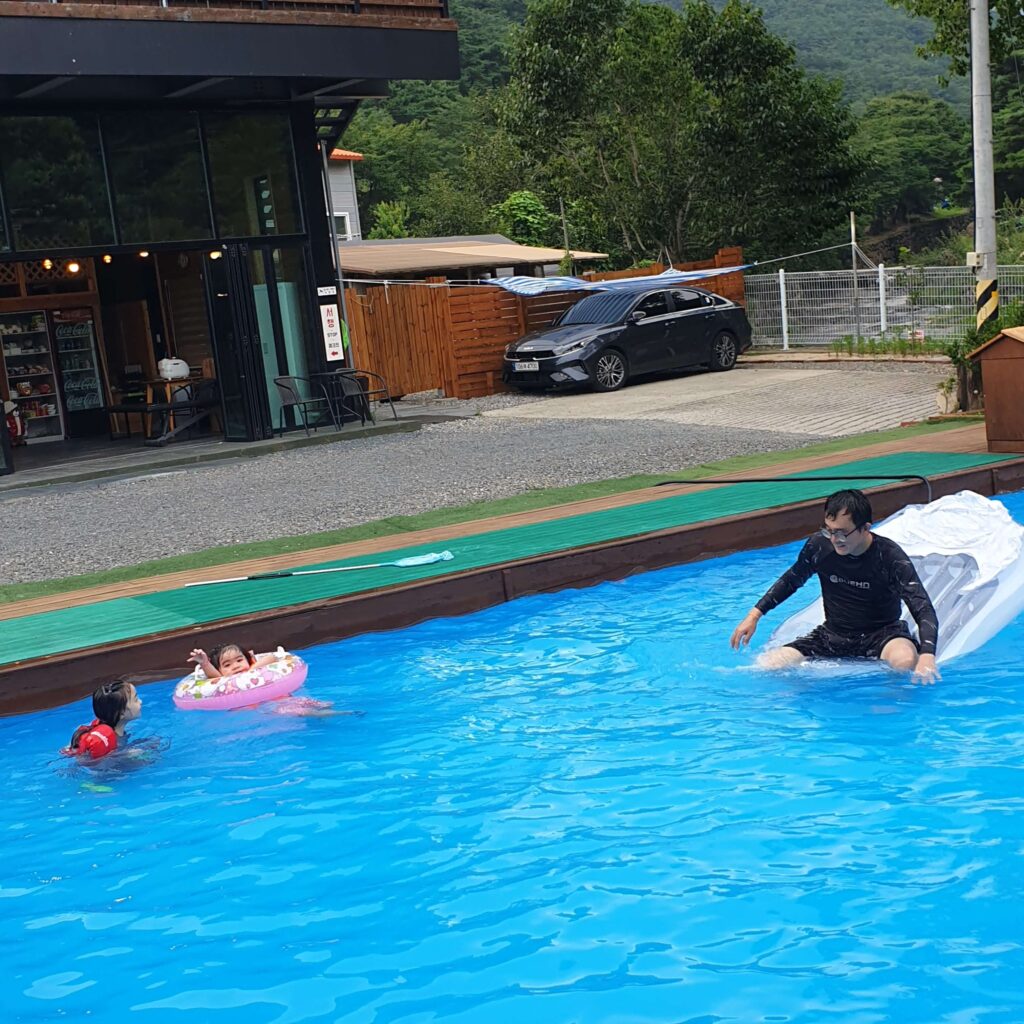 대구 근교 물놀이 가능한 팔공산 글램핑