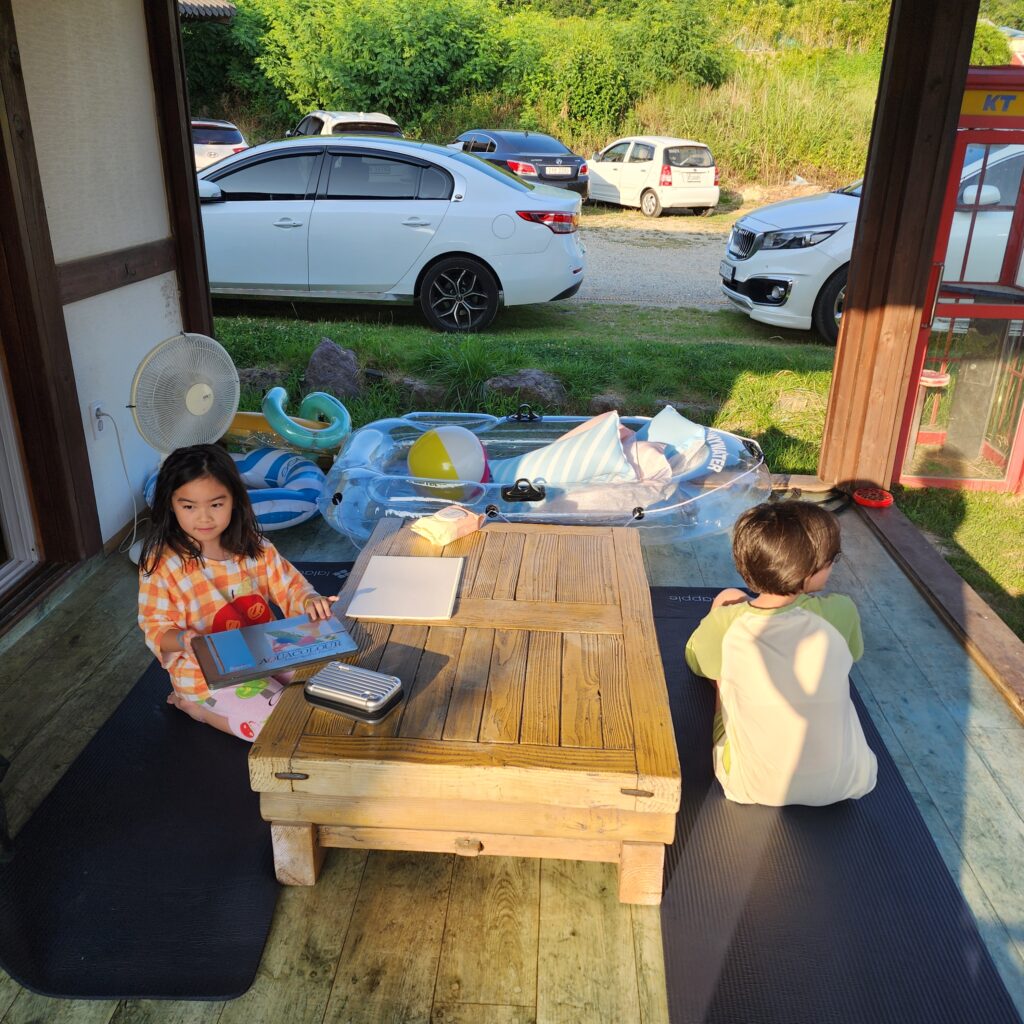 경주 한옥펜타운펜션 행복헌3, 아이와 물놀이하기 좋은 한옥펜션일까? 16 경주한옥행복헌3